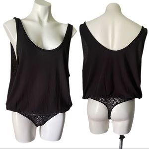 Free people black bodysuit